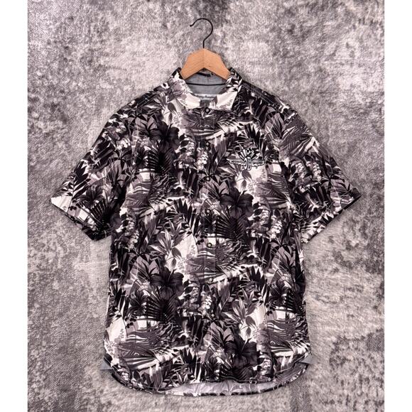Tommy Bahama Shirt Medium Mens Indianapolis Motor Speedway Hawaiian Button - Picture 1 of 8